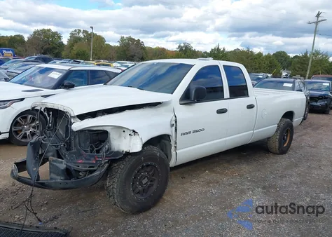 2006 Dodge Ram 2500 Slt/Sport from USA, damaged, VIN 3D7KR28D86G126618